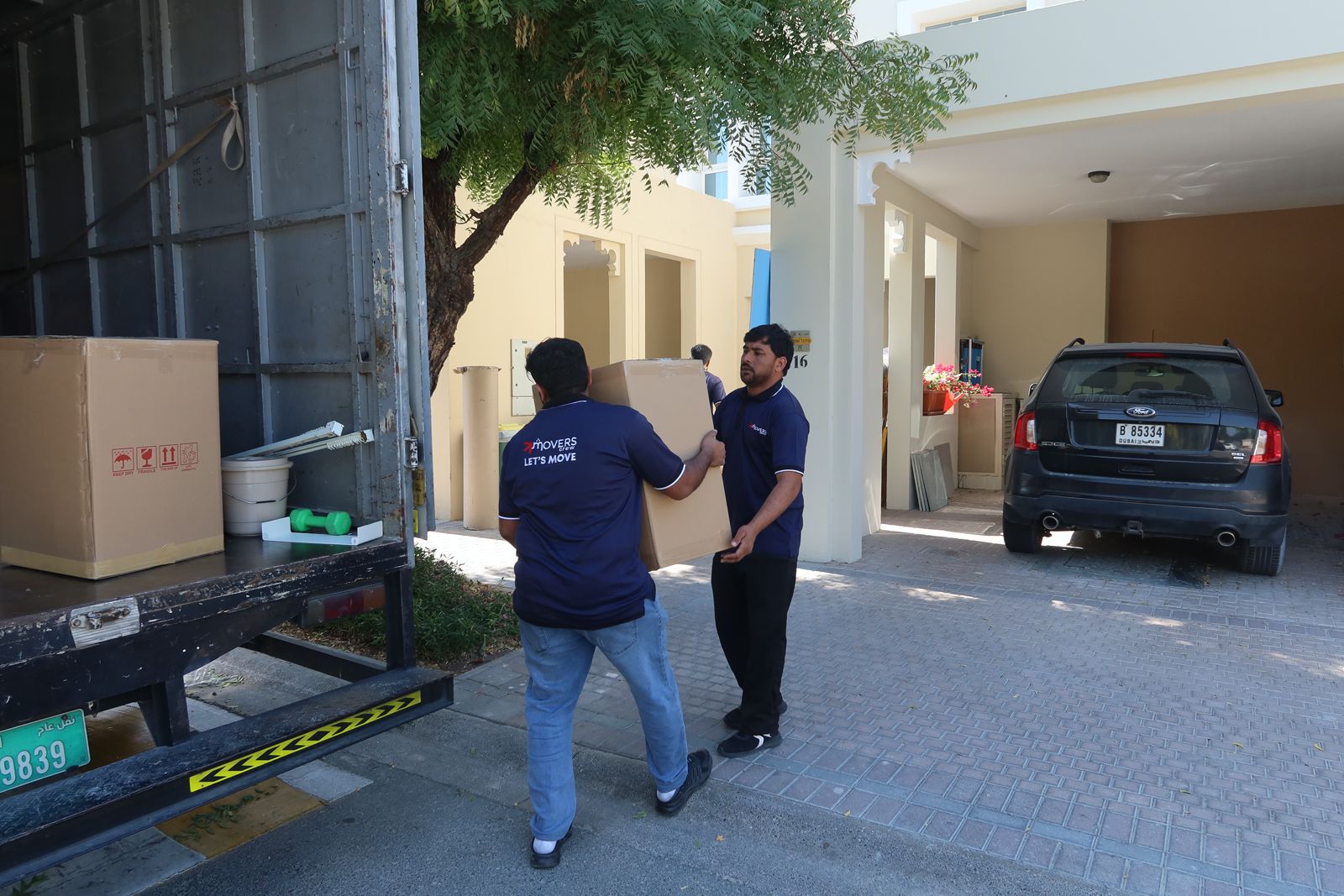 office movers dubai